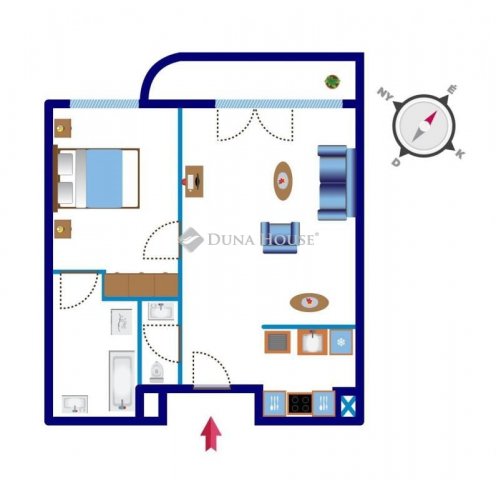 Eladó téglalakás, Budapesten, VII. kerületben, Holló utcában