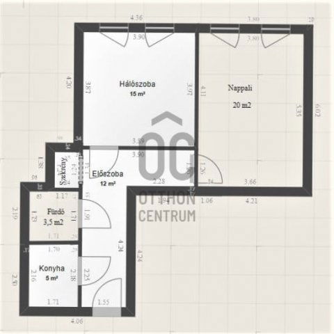 Eladó téglalakás, Budapesten, III. kerületben, Föld utcában