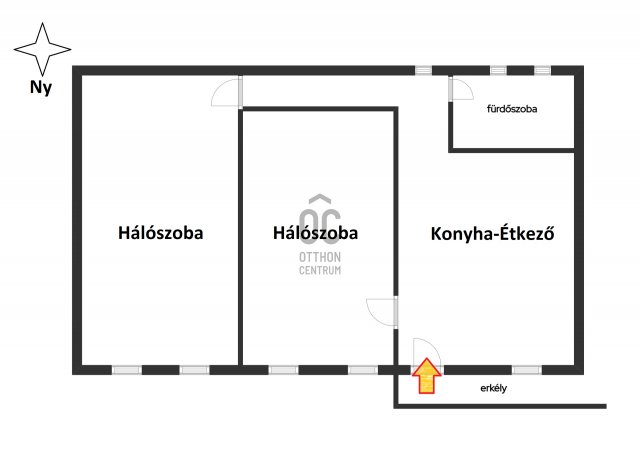Eladó téglalakás, Debrecenben, Simonffy utcában 87.88 M Ft