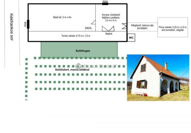 Eladó mezogazdasagi ingatlan, Monoron 16.9 M Ft