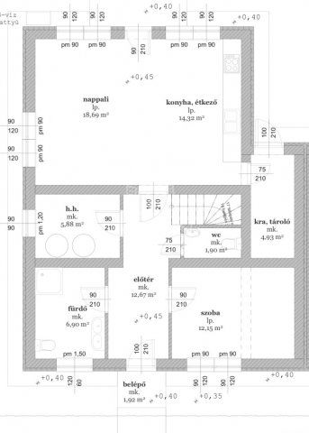 Eladó ikerház, Mogyoródon 122.5 M Ft, 5 szobás