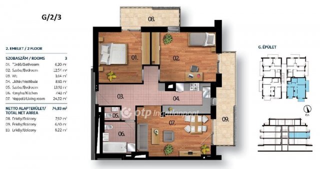 Eladó téglalakás, Budapesten, XI. kerületben 104.547 M Ft