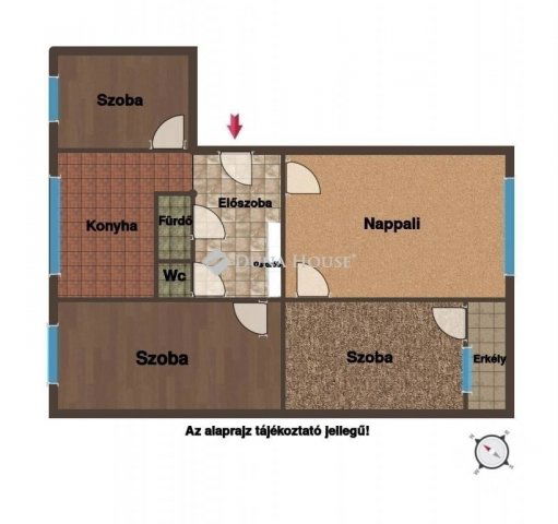 Eladó panellakás, Budapesten, XV. kerületben 71 M Ft, 2+2 szobás