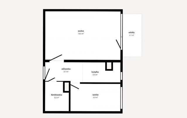 Eladó panellakás, Miskolcon 29 M Ft, 1+1 szobás