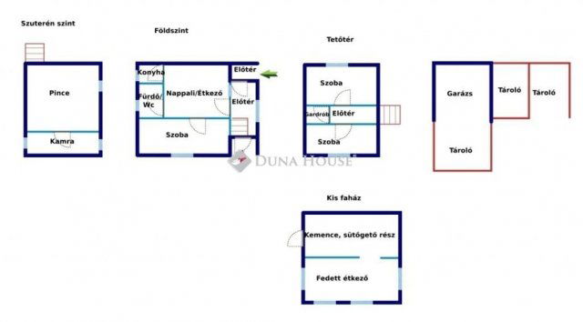 Eladó családi ház, Sülysápon 33 M Ft, 3 szobás