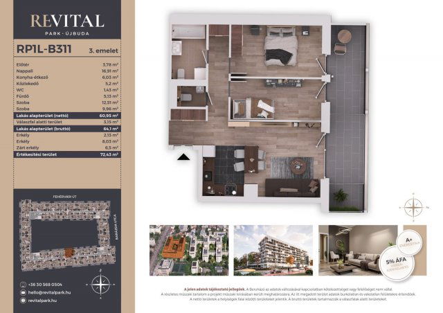 Eladó téglalakás, Budapesten, XI. kerületben, Fehérvári úton