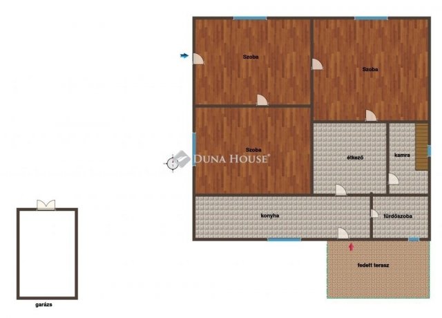 Eladó családi ház, Budapesten, XX. kerületben 69.5 M Ft