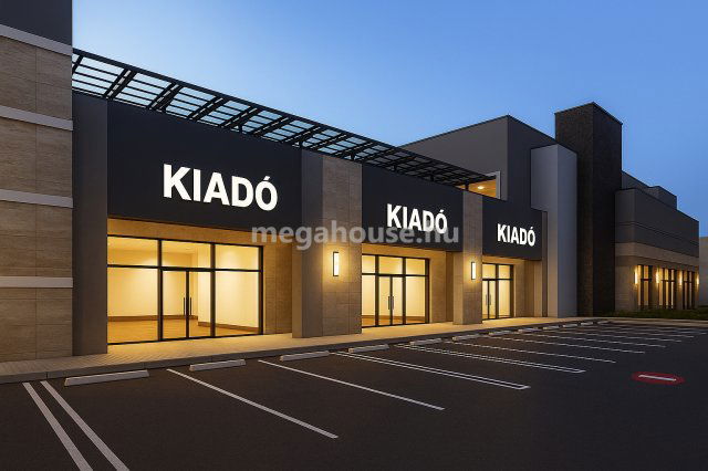 Kiadó üzlethelyiség, Budaörsön 2400 E Ft / hó