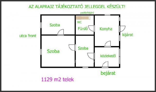 Eladó családi ház, Hajdúböszörményen 45.9 M Ft, 2 szobás