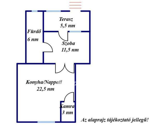 Eladó téglalakás, Gyulán 26.8 M Ft, 1 szobás