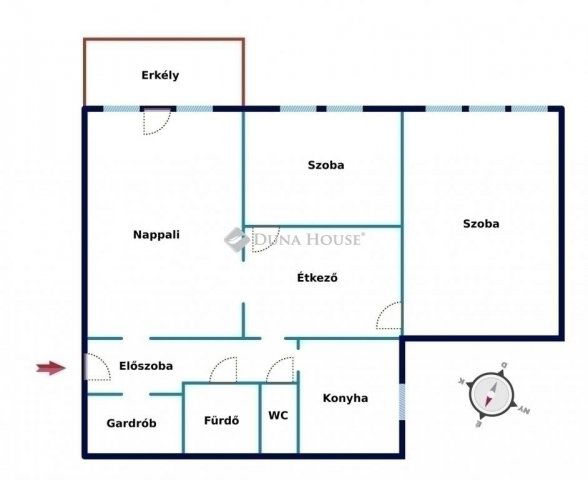 Eladó panellakás, Budapesten, XVIII. kerületben 63 M Ft, 3 szobás