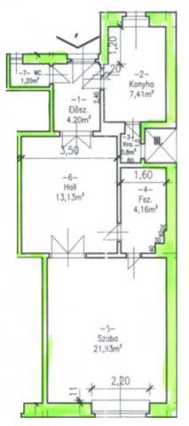 Eladó téglalakás, Budapesten, XII. kerületben 84 M Ft, 2 szobás