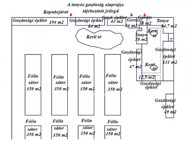 Eladó mezogazdasagi ingatlan, Cegléden 65 M Ft, 4+2 szobás