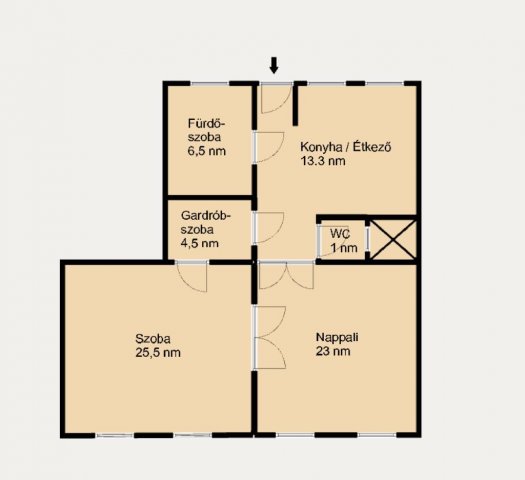 Eladó téglalakás, Budapesten, I. kerületben 145 M Ft, 2 szobás