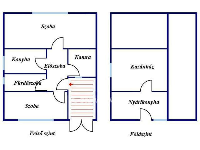 Eladó ikerház, Miskolcon 35 M Ft, 2 szobás / költözzbe.hu