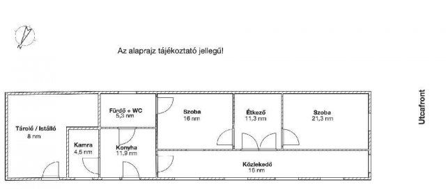 Eladó családi ház, Sokorópátkán 22.99 M Ft, 3 szobás