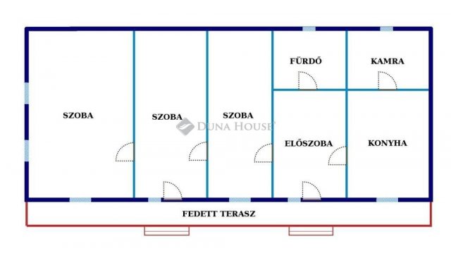 Eladó családi ház, Felsőnánán 13.5 M Ft, 3 szobás