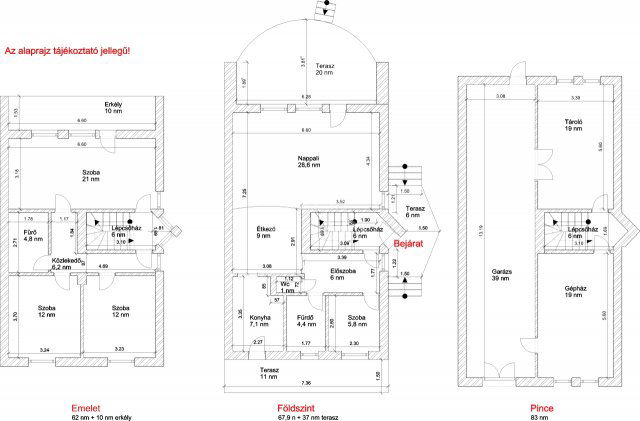 Eladó ikerház, Budapesten, X. kerületben 149.5 M Ft, 5 szobás