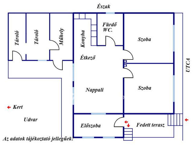 Eladó családi ház, Kaposváron 58.99 M Ft, 3 szobás