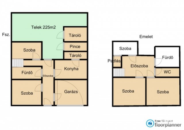 Eladó családi ház, Szegeden 104.99 M Ft, 4 szobás