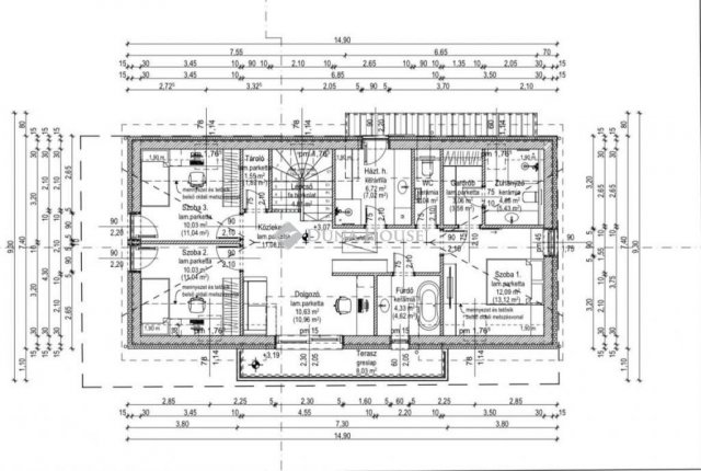 Eladó ikerház, Budapesten, X. kerületben 195 M Ft, 5 szobás