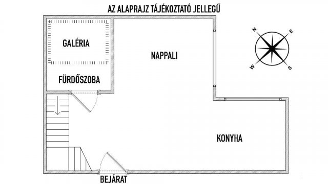 Eladó téglalakás, Budapesten, VI. kerületben 75 M Ft, 1 szobás
