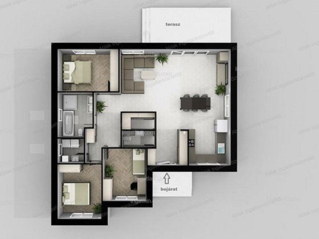 Eladó családi ház, Kecskeméten 94.9 M Ft, 4 szobás