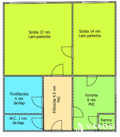 Eladó téglalakás, Salgótarjánban 21.5 M Ft, 2 szobás