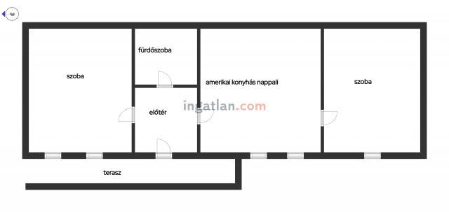 Eladó téglalakás, Debrecenben, Hatvan utcában 79.9 M Ft