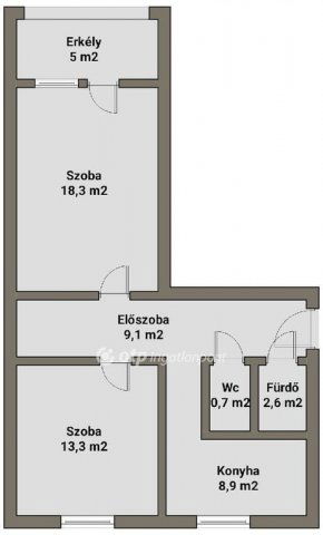 Eladó panellakás, Kisvárdán 35 M Ft, 2 szobás