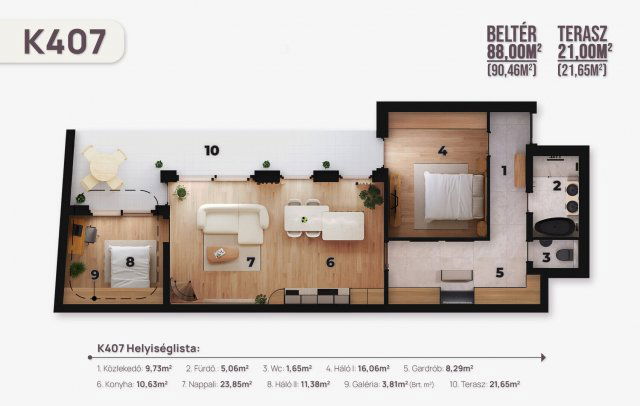 Eladó téglalakás, Budapesten, V. kerületben 268 M Ft, 3 szobás