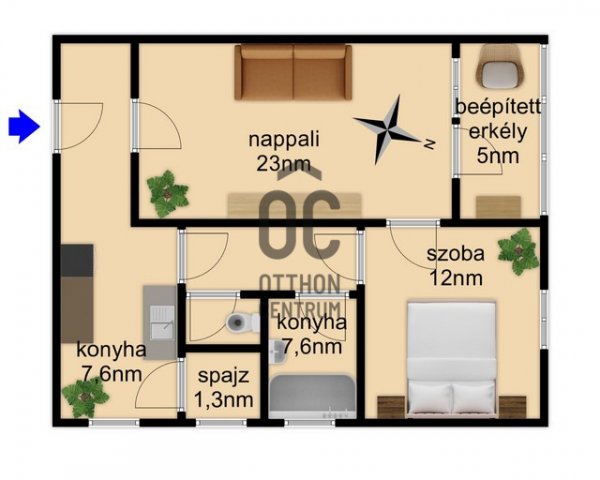 Kiadó téglalakás, albérlet, Gyöngyösön 149 E Ft / hó