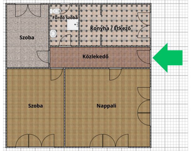 Eladó családi ház, Érden 74.9 M Ft, 3 szobás