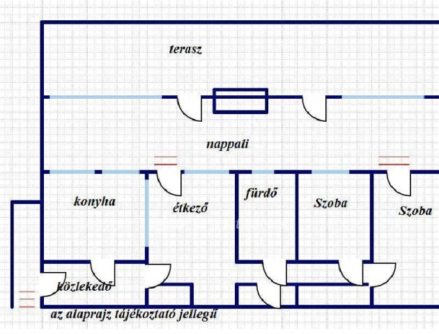 Eladó téglalakás, Zalaegerszegen 52.4 M Ft, 1+2 szobás