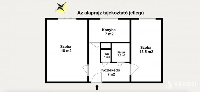 Eladó panellakás, Szegeden 44.9 M Ft, 2 szobás