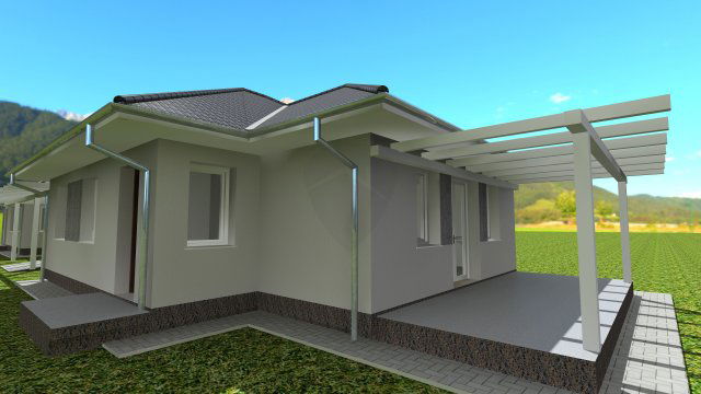 Eladó ikerház, Turán 69.3 M Ft, 3 szobás / költözzbe.hu