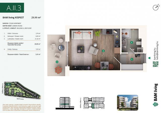 Eladó téglalakás, Budapesten, XIX. kerületben, Iparos utcában