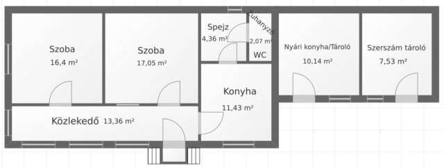 Eladó családi ház, Szentén 23.5 M Ft, 2 szobás