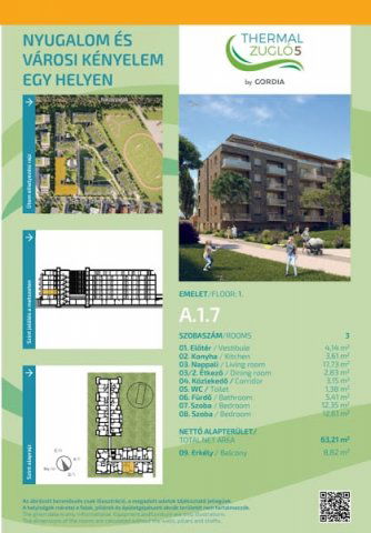 Eladó téglalakás, XIV. kerületben, Fischer István utcában