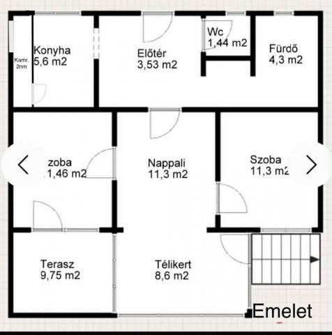 Eladó családi ház, Alsóörsön 95.9 M Ft, 6 szobás