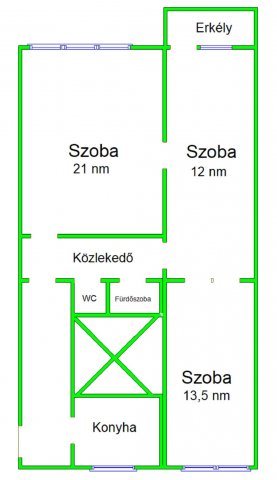 Eladó panellakás, Budapesten, IX. kerületben, Üllői úton