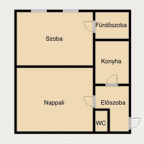 Eladó téglalakás, Budapesten, XIII. kerületben 48.9 M Ft