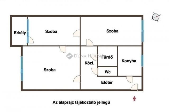 Eladó panellakás, Budapesten, XIII. kerületben 82.9 M Ft