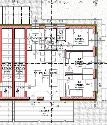 Eladó téglalakás, Cegléden 59 M Ft, 4 szobás