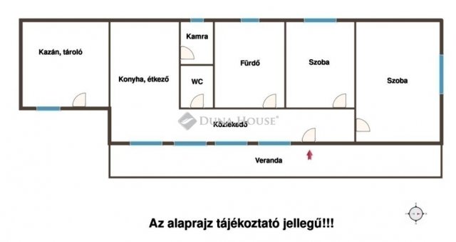 Eladó családi ház, Sülysápon 65 M Ft, 3 szobás