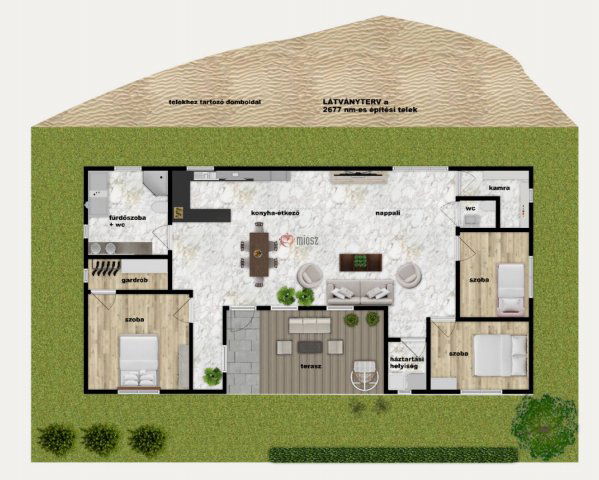 Eladó telek, Nádasdladányban 6.5 M Ft / költözzbe.hu