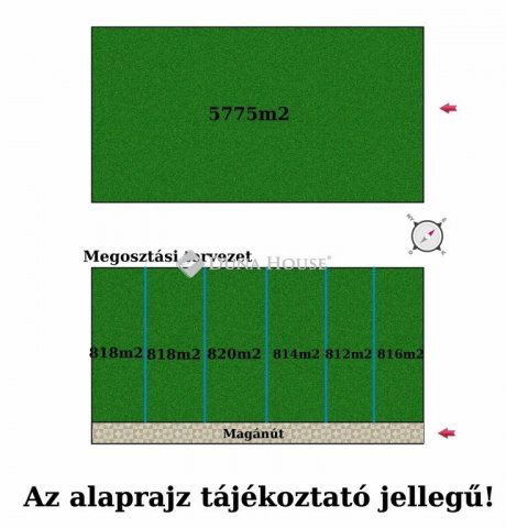 Eladó telek, Dömsödön 40 M Ft / költözzbe.hu