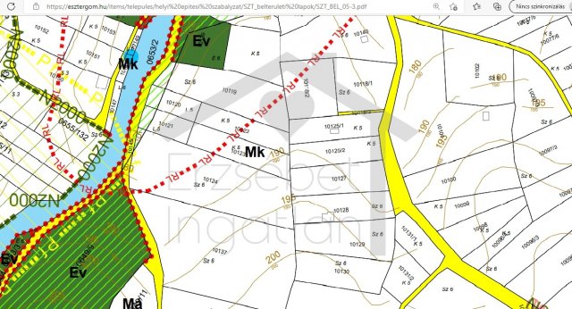 Eladó mezogazdasagi ingatlan, Esztergomban 6.5 M Ft