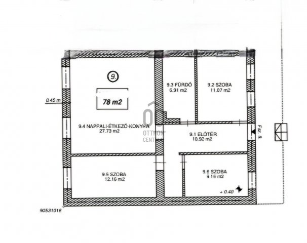 Eladó téglalakás, Szolnokon 89.7 M Ft, 3 szobás