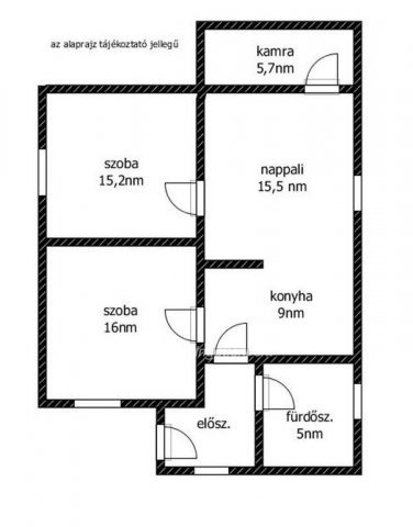 Eladó családi ház, Érden 62 M Ft, 3 szobás